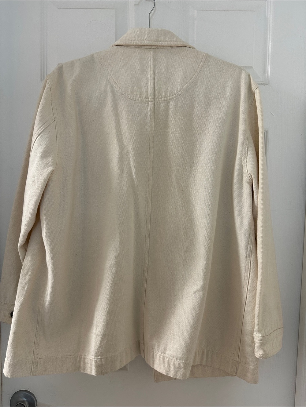 Ralph Lauren Cream/Off-White Utility Jean Jacket - Picture 3 of 3